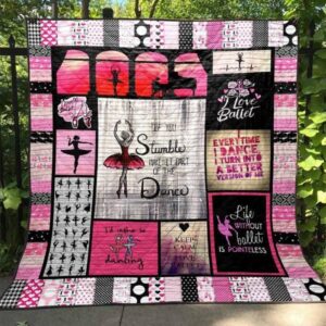 Make It Part Of The Dance Quilt Blanket Lu88  Quilt
